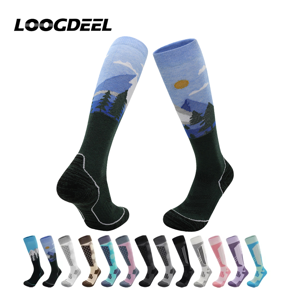 Wool Hiking Sock - Loogdeel 1 Par de Calcetines de