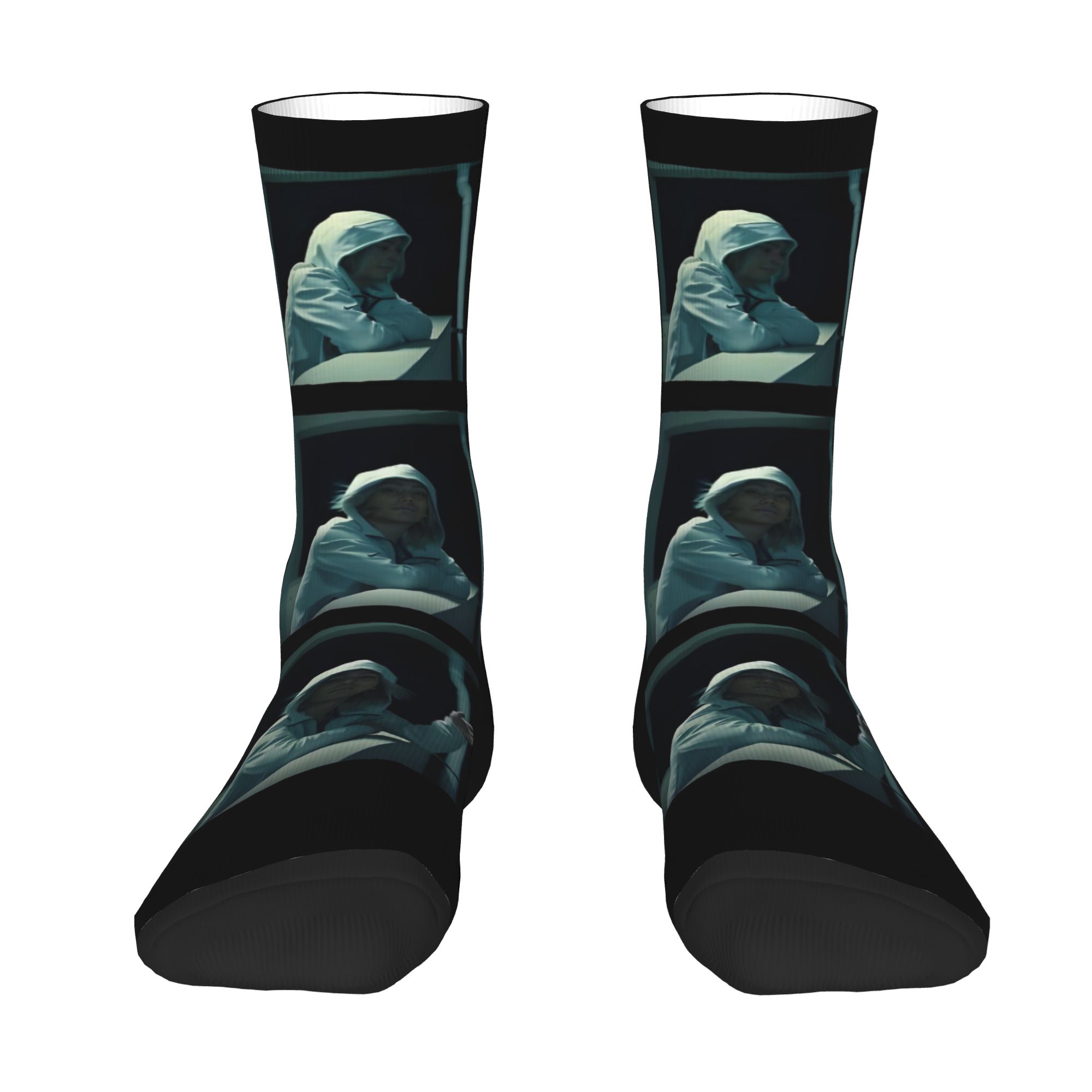 Dress Sock Men - Calcetines Personalizados de Alice Cartoon In