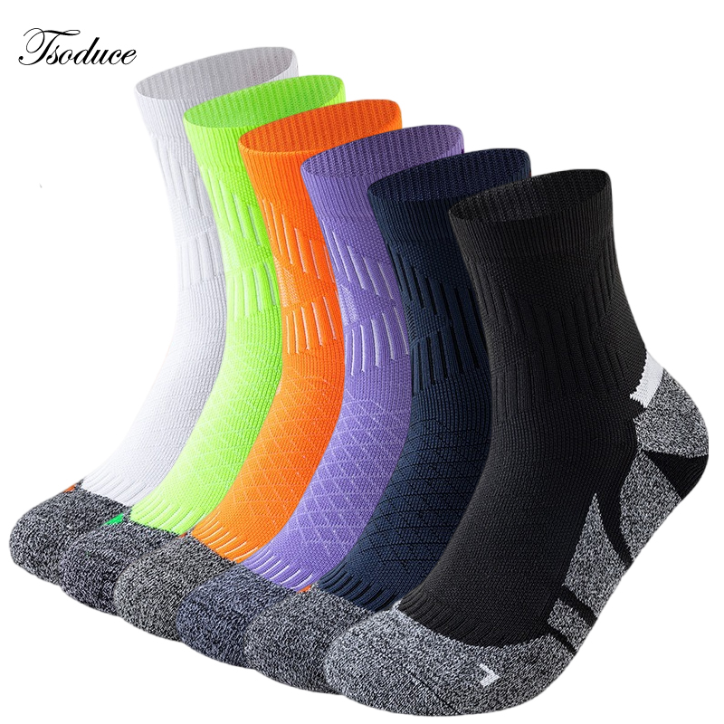 Athletic Sock Cushion - Calcetines profesionales para correr maratón Terry