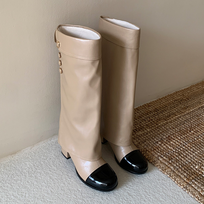 Botas de caballero con punta r - Knee High Sock Women reseña y precio