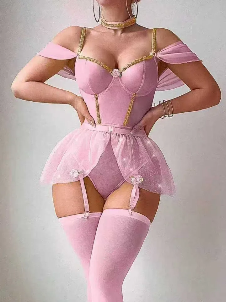 Bodysuits sexys y brillantes d - Fishnet Stocking Women reseña y precio